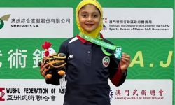 ثنا پناهی طلایی شد